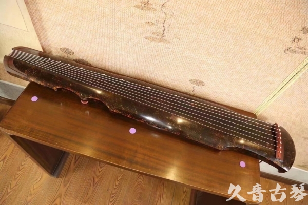 益阳市●久音古琴  ●臻品推荐  20230516[犀牛皮纹伏羲]